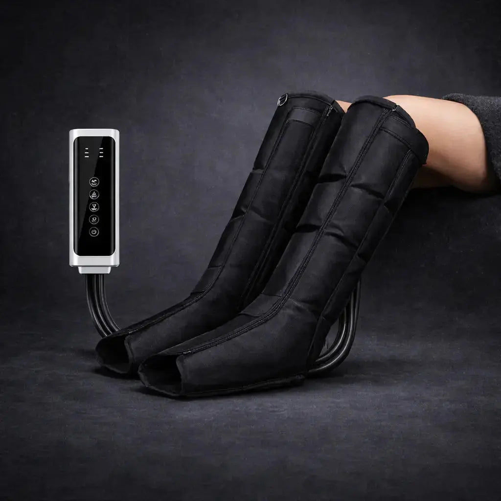 Aura LegRelief Pro — Air Compression Leg Massager with 3 Modes & 360° Full-Leg Coverage Aura Beauty Devices