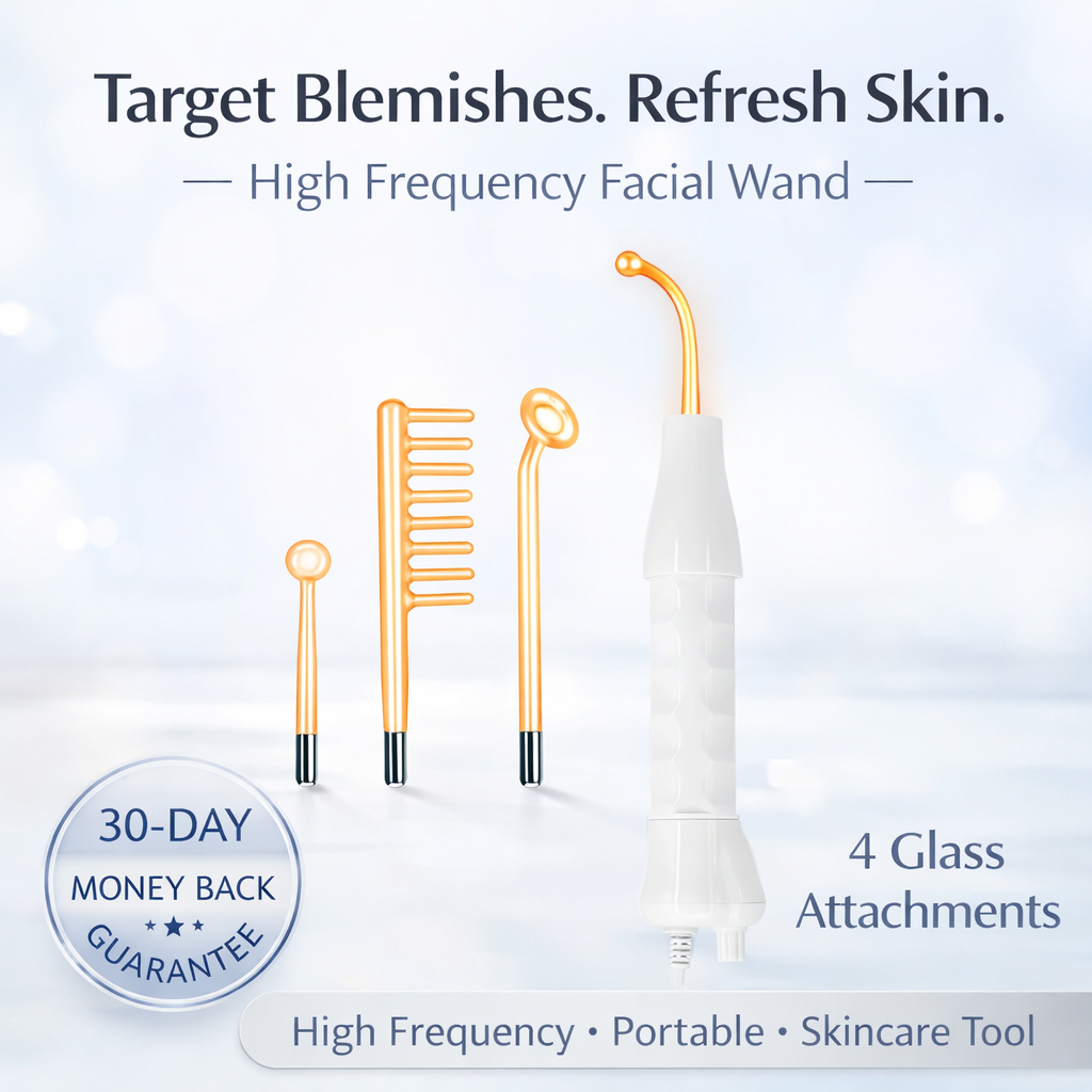 Aura ClearWave Pro — High Frequency Facial Wand for Blemish-Prone, Tired-Looking Skin Aura Beauty Devices