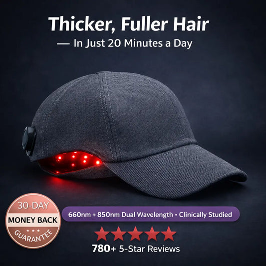 Aura HairRestore Pro — Red Light Therapy Cap for Hair Regrowth & Scalp Health (660nm + 850nm) Aura Beauty Devices