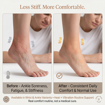 Aura HeatRelief Wrap Heated Ankle & Wrist Massager Aura Beauty Devices