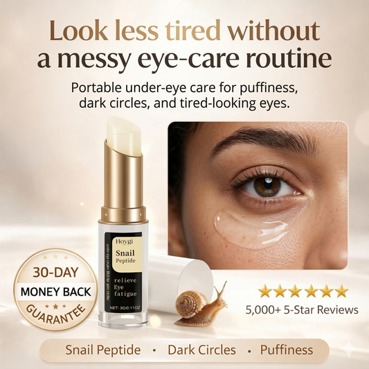 Aura EyeLift Stick — Snail Mucin Under-Eye Balm for Puffiness, Dark Circles & Fine Lines Aura Beauty Devices