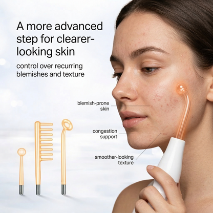 Aura ClearWave Pro — High Frequency Facial Wand for Blemish-Prone, Tired-Looking Skin Aura Beauty Devices