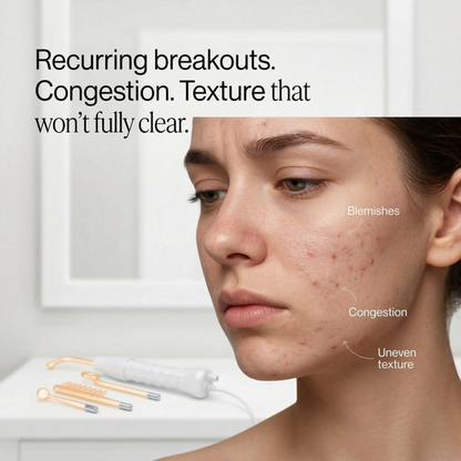 Aura ClearWave Pro — High Frequency Facial Wand for Blemish-Prone, Tired-Looking Skin Aura Beauty Devices