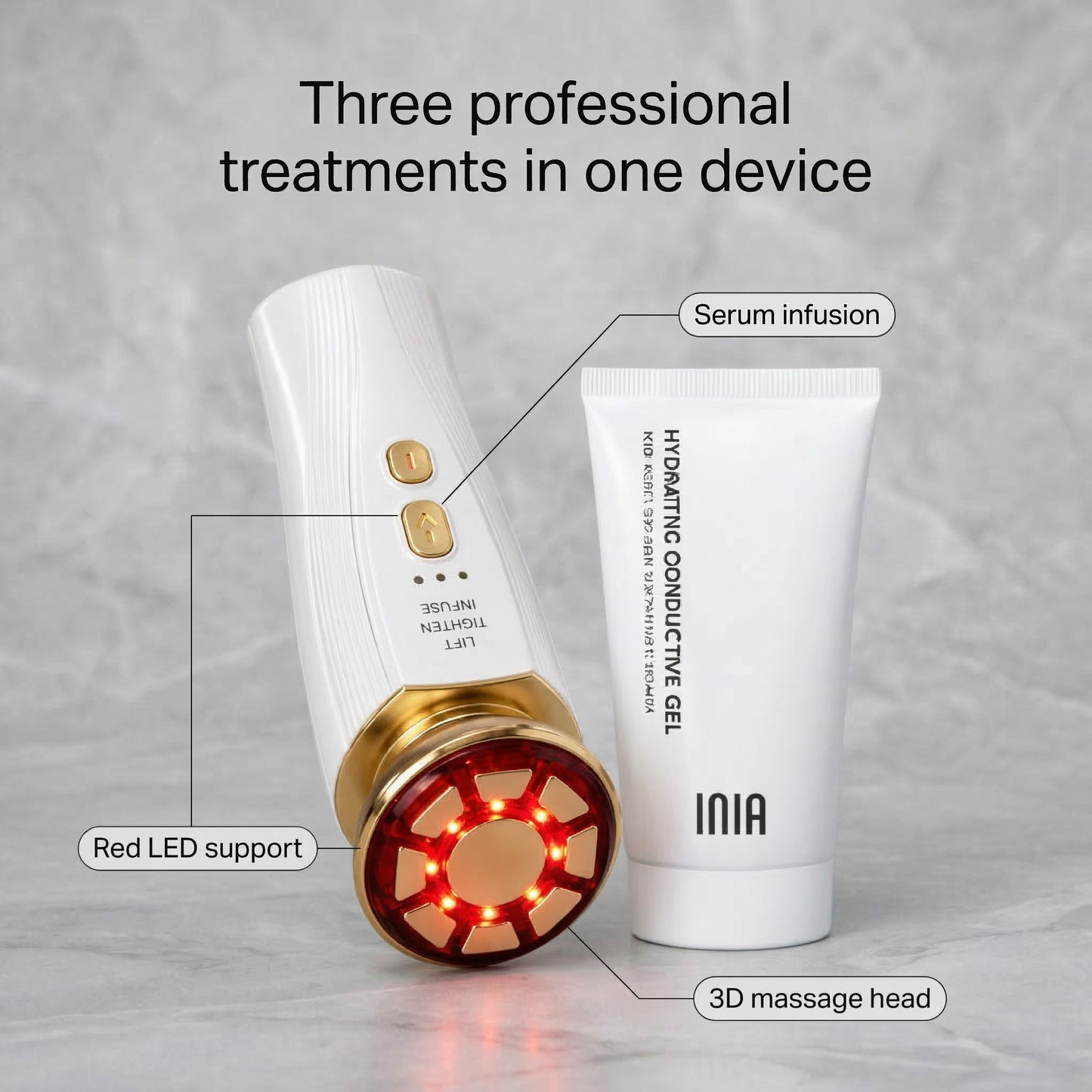 Aura FaceLift Pro — 3-in-1 Facial Device for Better Serum Absorption & Firmer-Looking Skin Aura Beauty Devices
