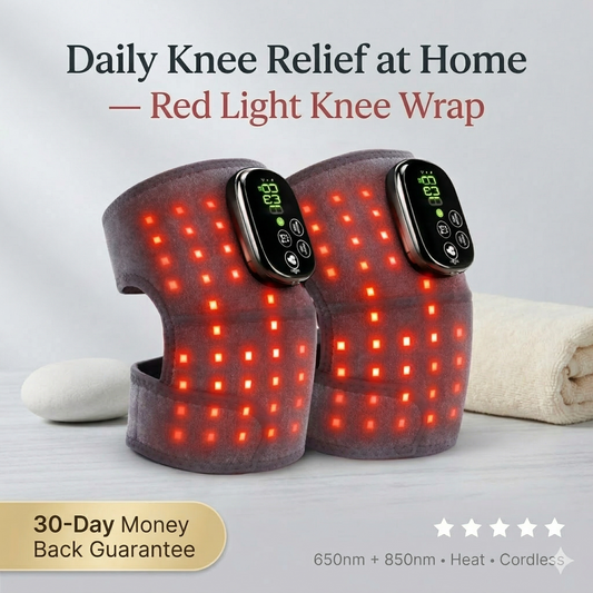 Aura KneeRelief Pro Red Light Knee Massager with Heat Aura Beauty Devices