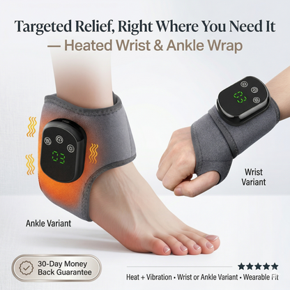 Aura HeatRelief Wrap Heated Ankle & Wrist Massager Aura Beauty Devices