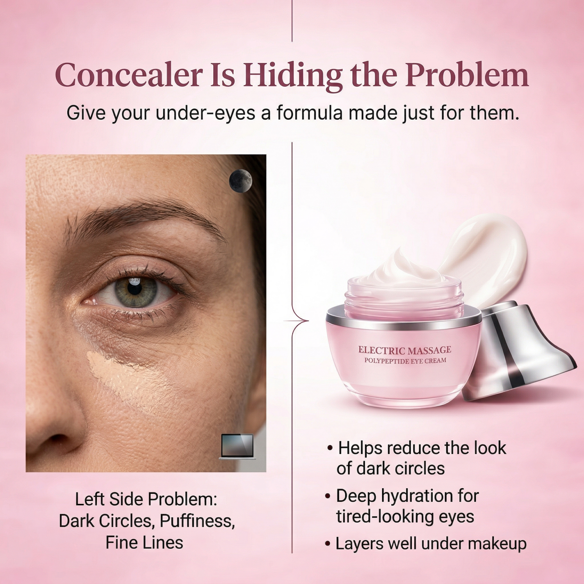 Aura EyeRenew Cream Polypeptide Firming Eye Cream Aura Beauty Devices