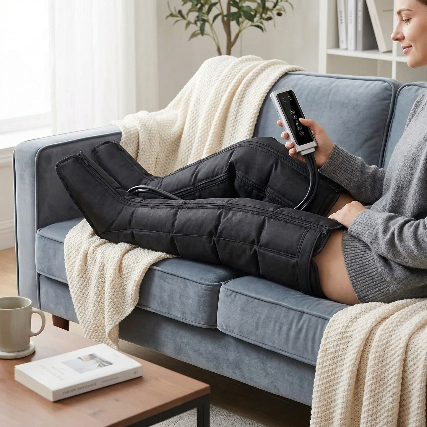 Aura LegRelief Pro Air Compression Leg Massager Aura Beauty Devices