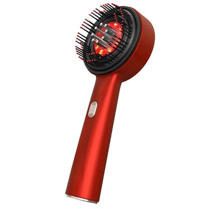 Aura Red Light Scalp Massage Comb - 630nm LED for Scalp Health and Hair Growth
