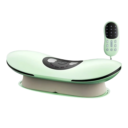 Aura Heated Lumbar Traction Massager - Back Decompression and Lower Back Relief